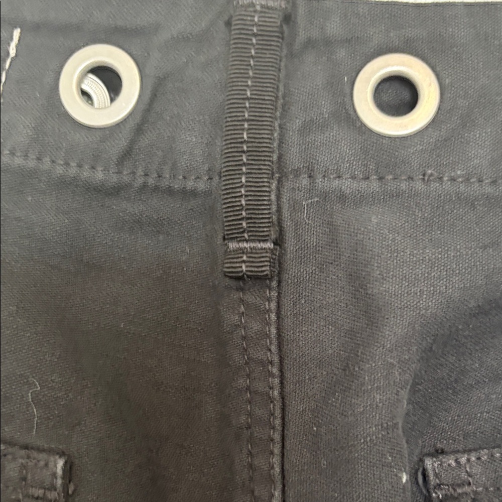 rag & bone Women's Black Cargo Pants - Picture 5 of 8